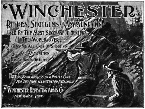 Winchester ad, 1898.