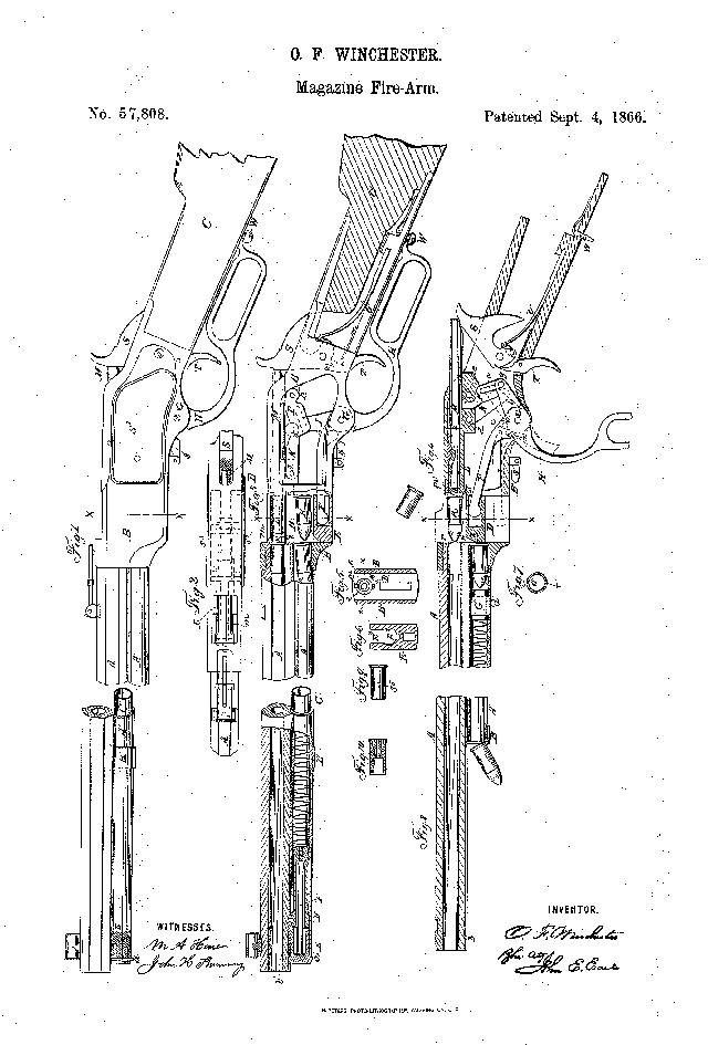 winchester model 1866 patent