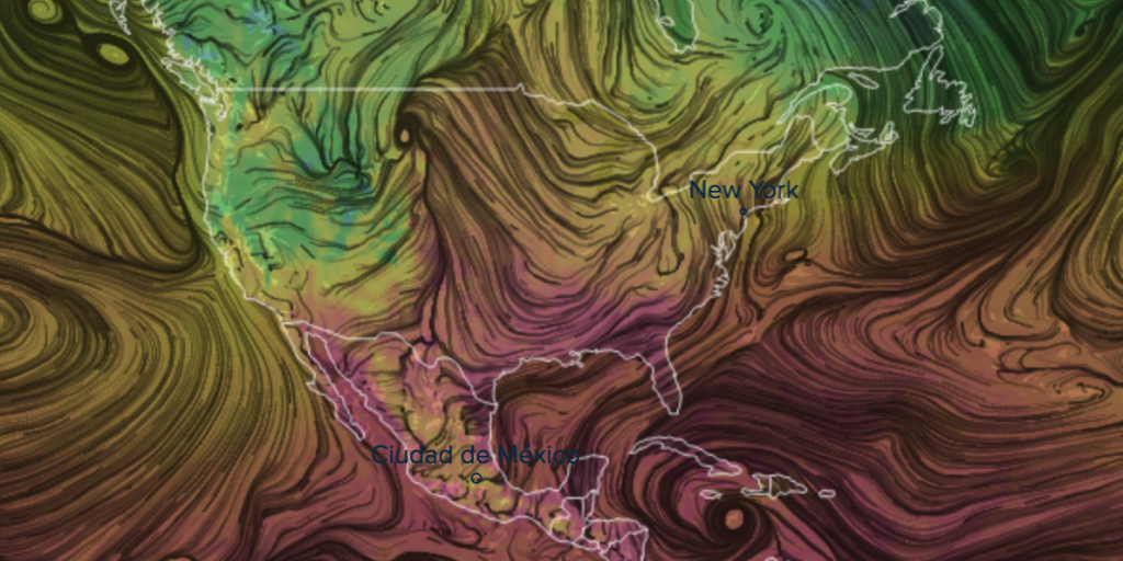 Ventusky Real Time Weather Map - United States Map