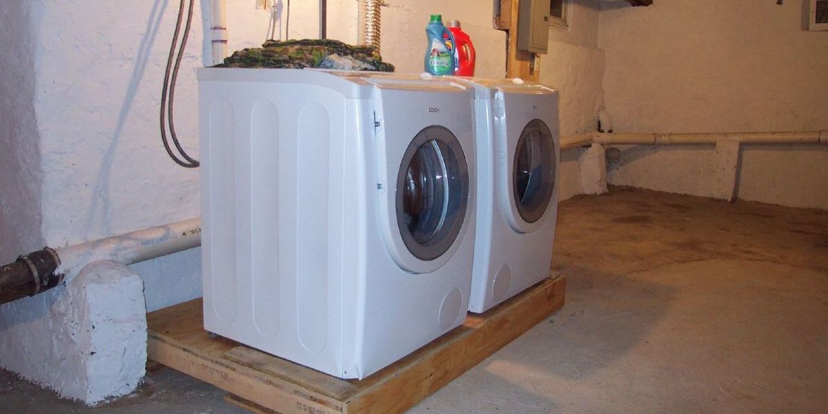 Build A Washer And Dryer Platform To Add Storage And Save Your Back