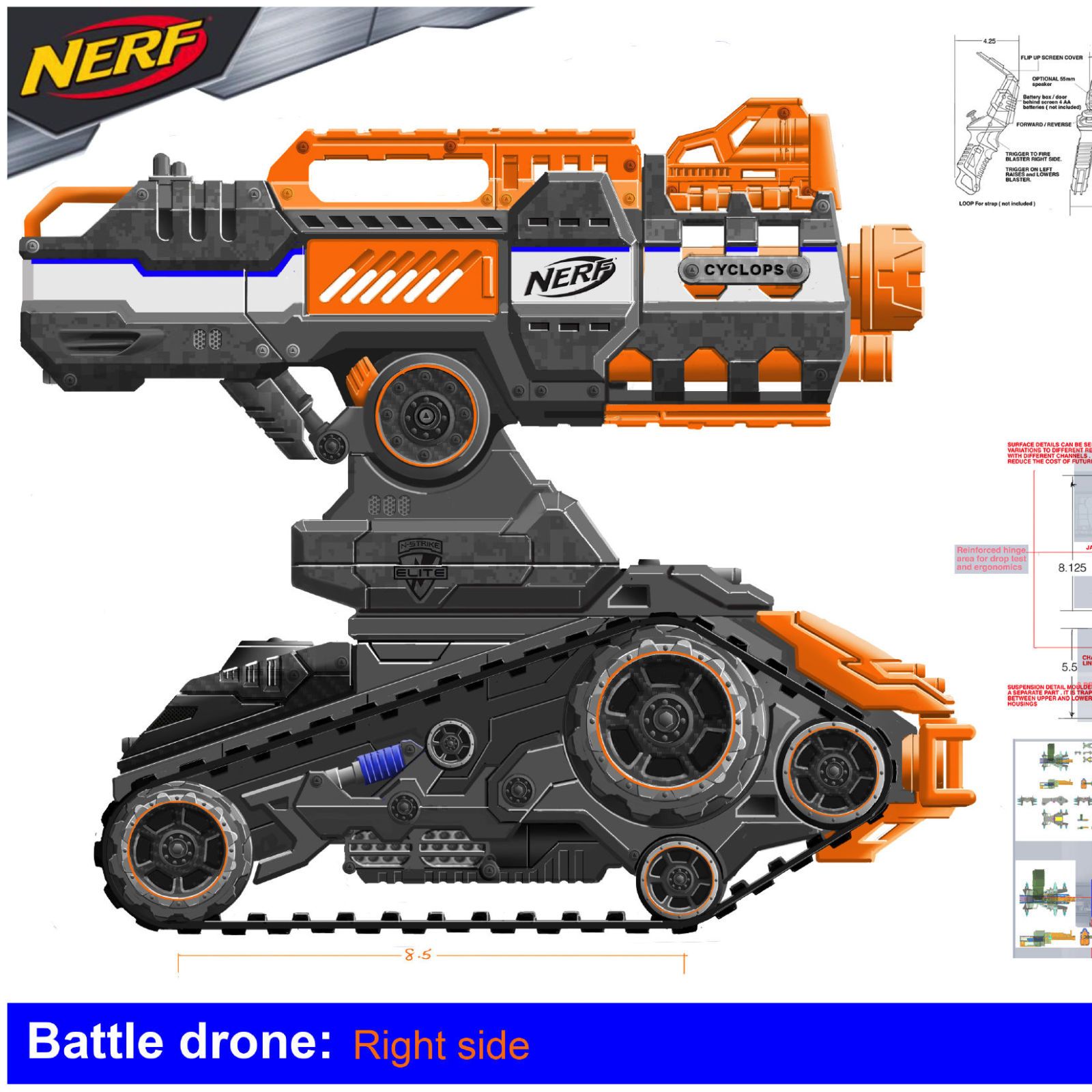 Nerf tank online