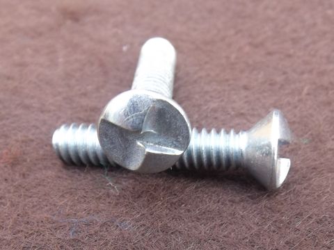 <p>One-way screws come in all kinds of different shapes, but they're all used for the same purpose: turning one way and one way only.&nbsp;Typically, these screw drives are designed to fit slotted screwdrivers, and feature a gentle slope in one direction that provides zero torque. They're commonly found in public restrooms and other places where people shouldn't be unscrewing things.</p>