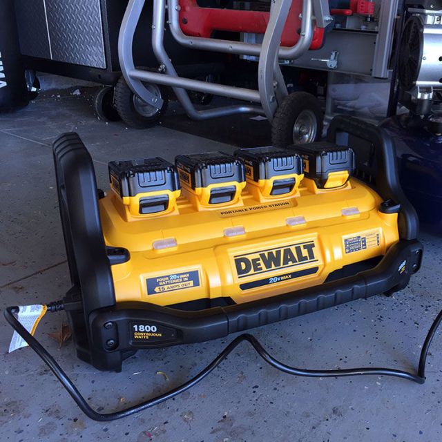 Dewalt deals battery generator