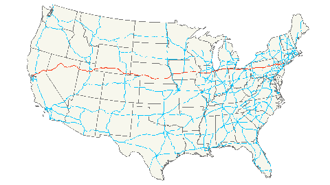 Longest Interstates in the U.S. - 7 of the Longest U.S. Interstates