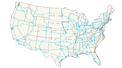longest interstates