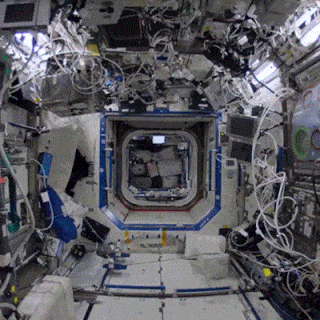 international space station inside