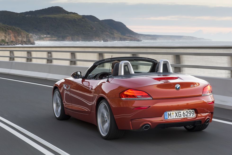 <p>BMW first modern roadster was the Z3. In 2002, when the second-gen version was born, its model number ticked up one, to Z4. That redesign also saw the two-seater slapped with the heavy hand of BMW's "flame surfacing" styling treatment. A third-gen model that arrived for 2009 toned down the wild sheetmetal creases and stretched out the proportions to create a much prettier sports car, but the switch to a retractable hardtop added weight. A six-cylinder version of that 2009 model&nbsp;<a href="http://www.caranddriver.com/comparisons/second-place-page-4" target="_blank">came in second</a>&nbsp;behind the Porsche Boxster in a <em data-verified="redactor" data-redactor-tag="em">Car and Driver</em> comparison test that also included the Audi TT roadster and the Chevy Corvette convertible. In recent years, two six-cylinder versions were offered (topping out at 335 horsepower), along with a turbo-four base model. But the market for roadsters is a tough one, and volumes are small. Which is why the model's Z5 successor will come via joint effort, with Toyota.&nbsp;<em data-redactor-tag="em">—Joe Lorio</em></p>