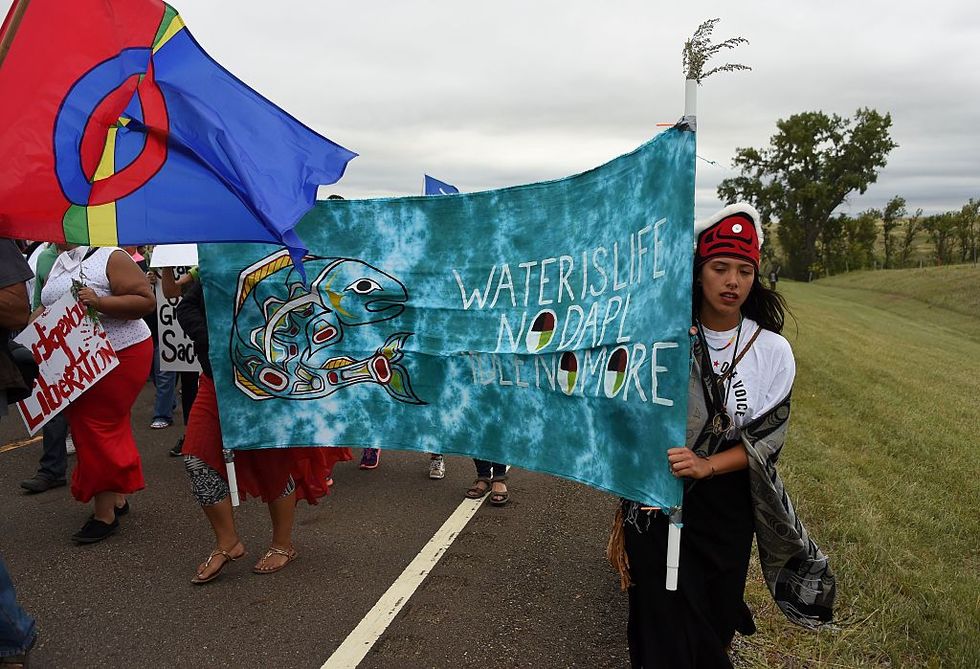 Native American protests of the Dakota Access Pipeline