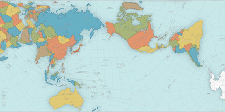 This World Map Is So Accurate It Folds Into a Globe