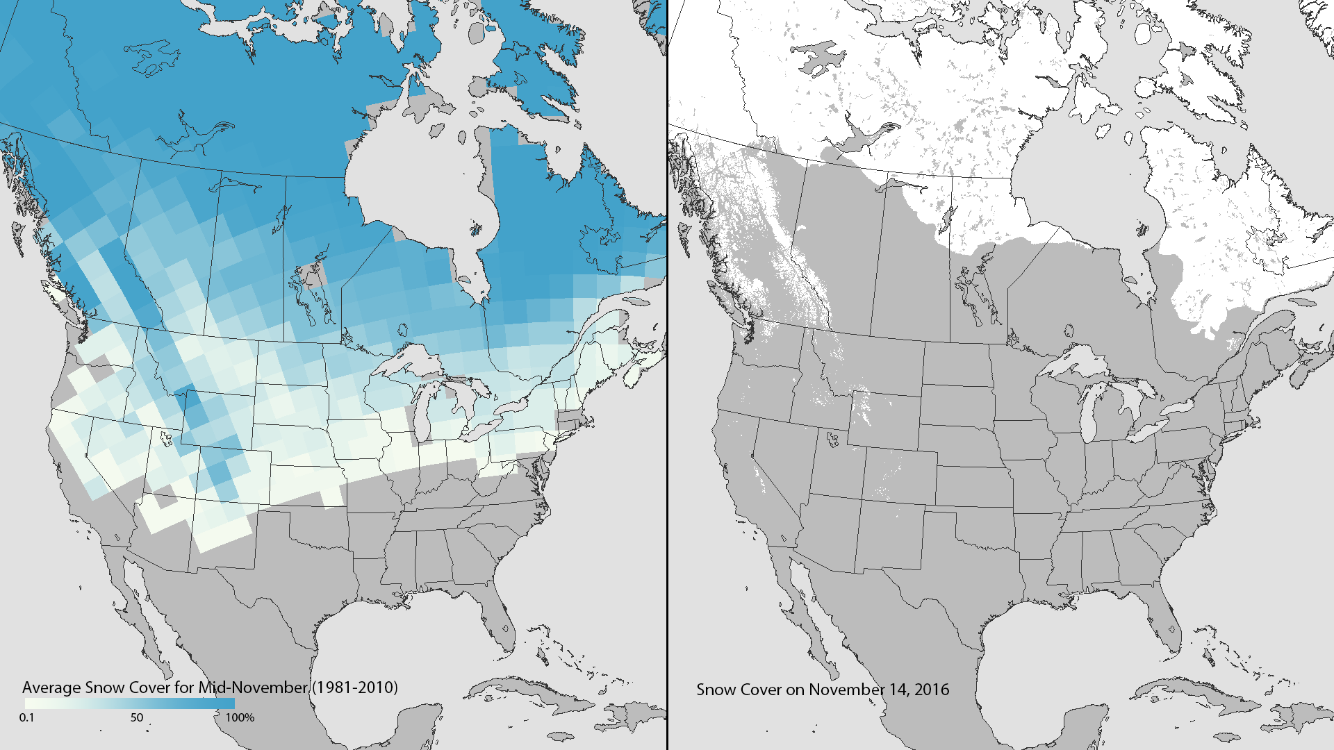 us snow cover map