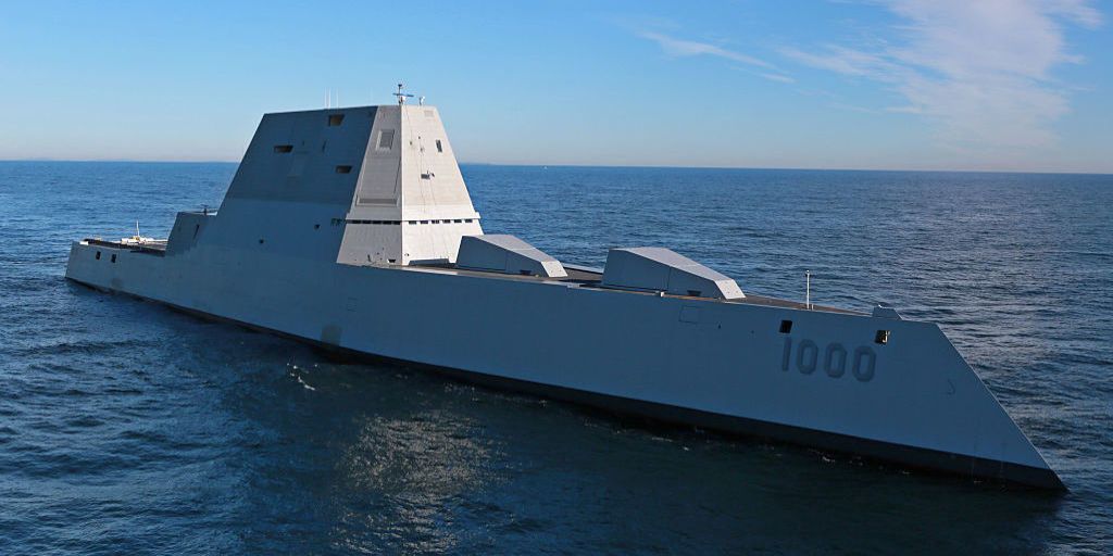 The Navy's New Stealth Destroyer Broke Down in the Panama Canal