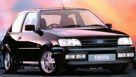 <p>Think of the Fiesta RS1800 as an ancestor to today's Fiesta ST. Small, light, nimble, and quick, thanks to its 1.8-liter, 130-hp four-cylinder. The Escort RS Cosworth might be the more hardcore of the two 1992 Fords featured here, but the Fiesta is cheaper.  </p>