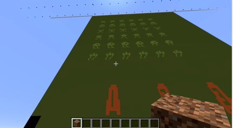Space Invaders Minecraft