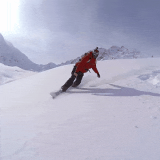 Freeride Snowboarding