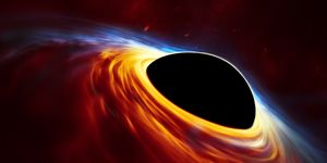 aliein a black hole eating