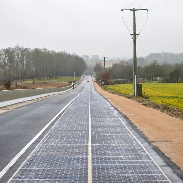 Solar Road in France