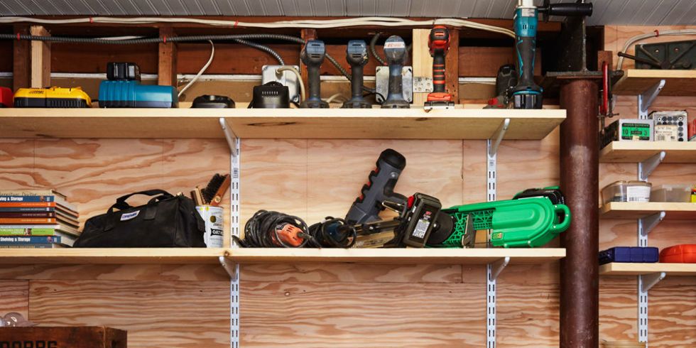 How to Turn Your Messy Garage Into a Clean, Charming Workroom