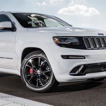 <p>When it first debuted, <a href="http://www.roadandtrack.com/new-cars/car-comparison-tests/reviews/a20370/chariots-with-fire-2006-jeep-grand-cherokee-srt8/" target="_blank" data-tracking-id="recirc-text-link">the Jeep Grand Cherokee SRT-8</a> packed 420 horsepower and could hit 60 mph in 4.6 seconds. That was incredible for the time, but now the Hellcat exists. So Jeep decided to give the Grand Cherokee the Hellcat's engine <a href="http://www.roadandtrack.com/new-cars/future-cars/news/a28741/hellcat-powered-jeep-grand-cherokee-trackhawk-is-coming-in-july-of-2017/" target="_blank" data-tracking-id="recirc-text-link">and call it the Trackhawk</a>. That sounds like an excellent idea to us.&nbsp;</p>