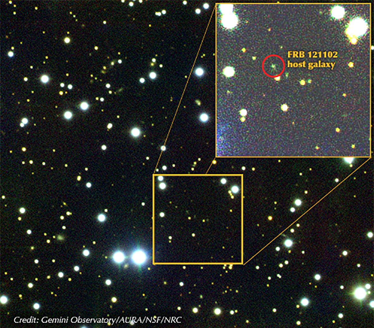 Mysterious "Fast Radio Burst" Pinpointed For First Time In The Deep Cosmos