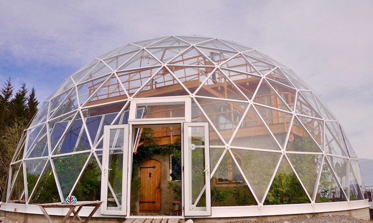 Want To Live In The Arctic Circle Build Your House Inside A Solar Geodesic Dome