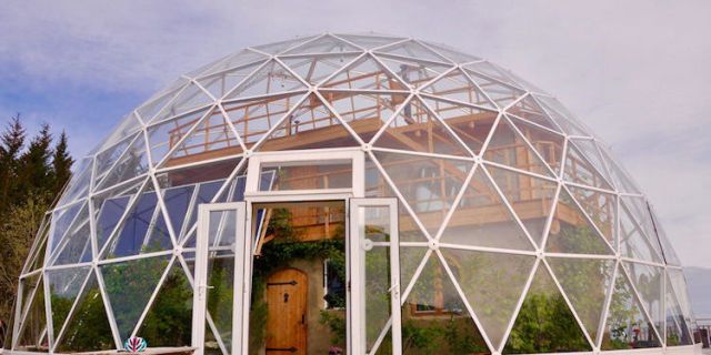 Want To Live In The Arctic Circle? Build Your House Inside A Solar Geodesic Dome