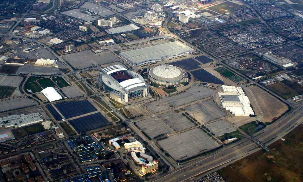 Reliant Stadium & Astrodome  Stadium architecture, Reliant stadium, Stadium