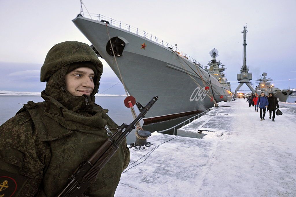 Russia's Arctic Military Buildup In One Map