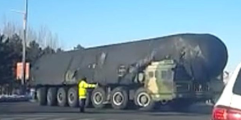 China Announces Deployment of New Long Range Nuclear Missile