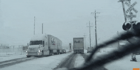 Watch a Train Clobber a Fedex Truck in Utah - 480 x 240 animatedgif 554kB