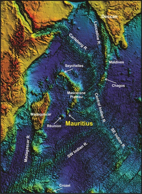 scientists found a lost continent in the indian ocean