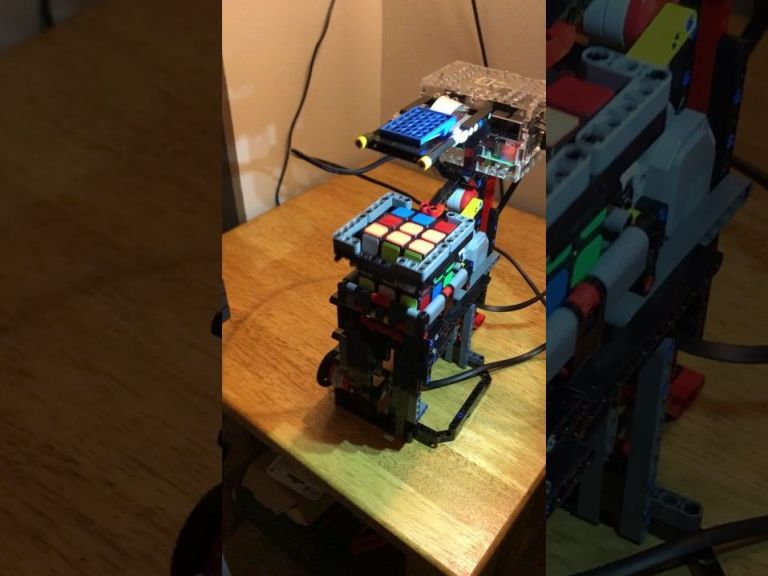 Lego rubik's cube robot hot sale