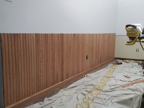 How To Install Bead Board Wainscoting