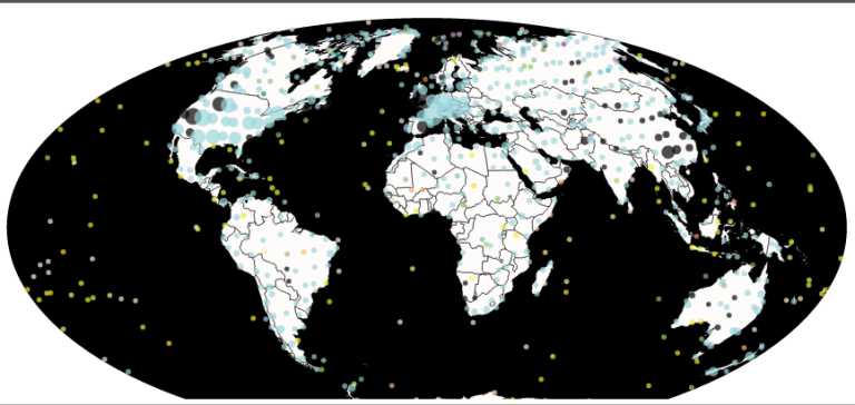 Check Out An Interactive Map Of Every Dinosaur Fossil Found On Earth   Gallery 1487968675 Screen Shot 2017 02 24 At 33736 Pm 