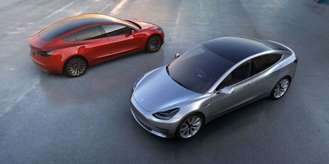 Tesla Model 3 Debut First Tesla Model 3