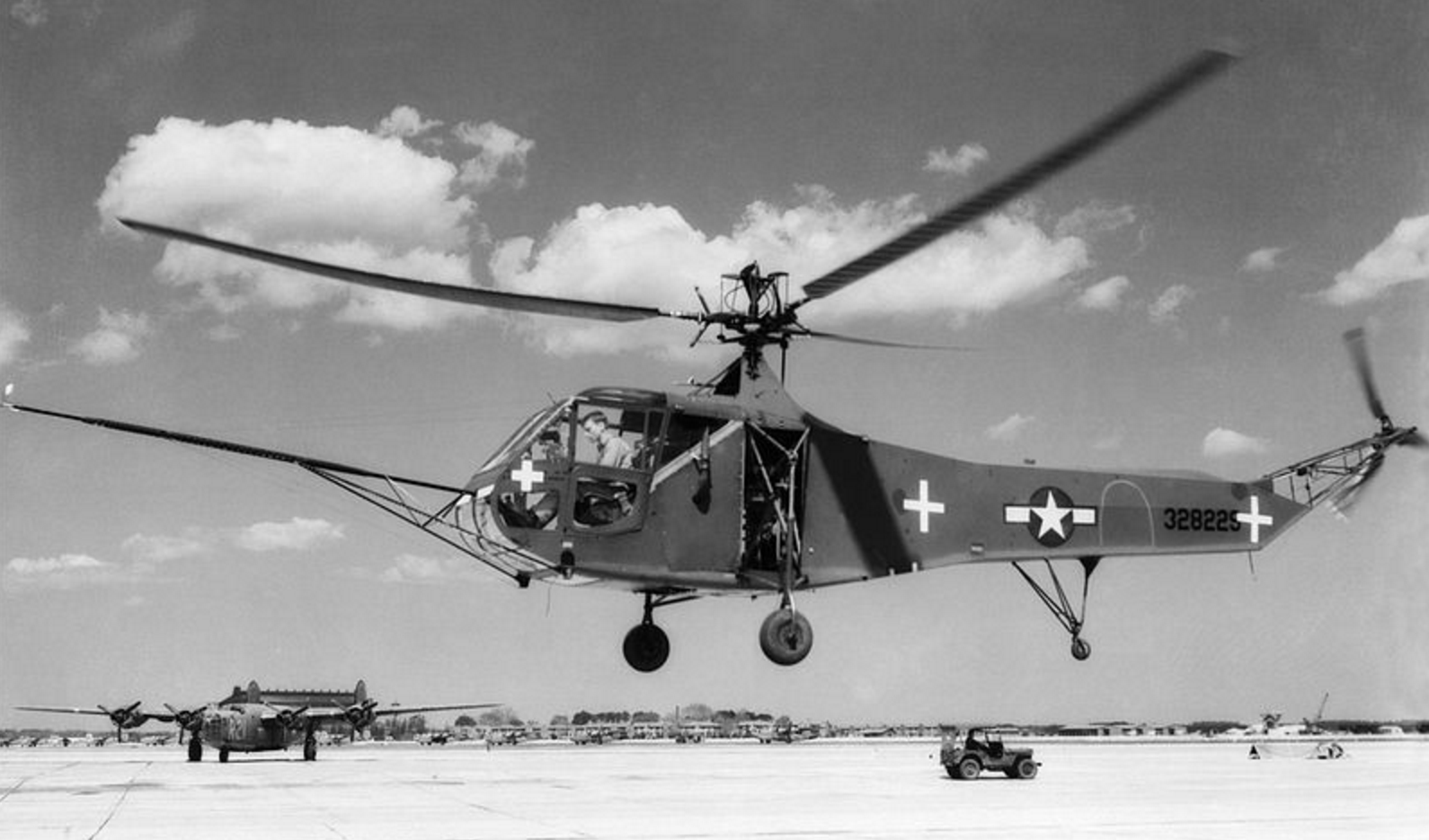 Old Military Helicopters