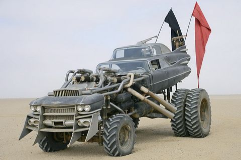the gigahorse from mad max fury road, famous movie cars, most famous movie cars of all time, cars in movies