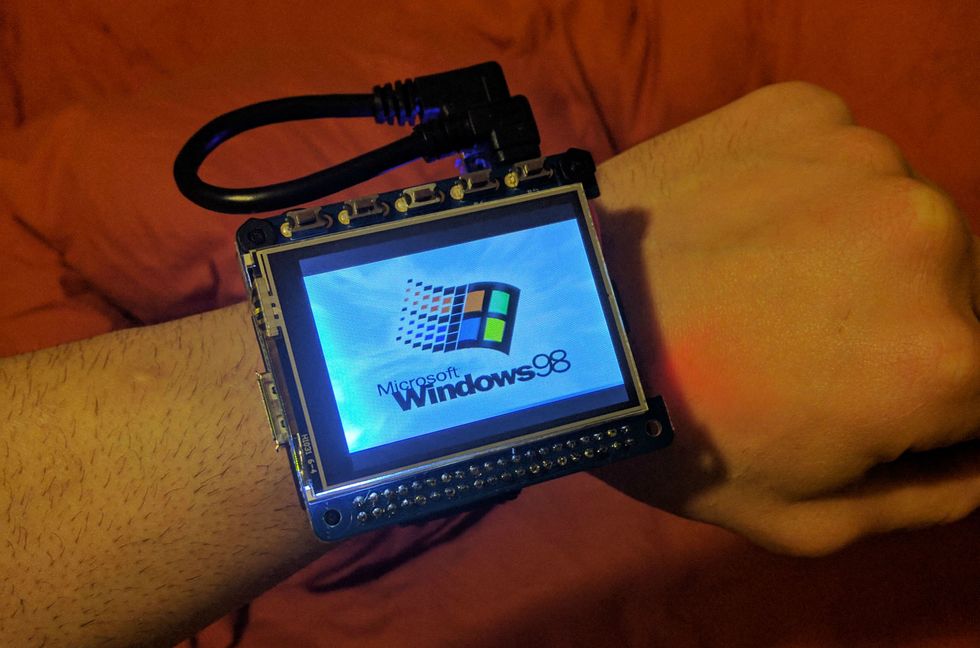 Why Not Put Windows 98 on Your Wrist?