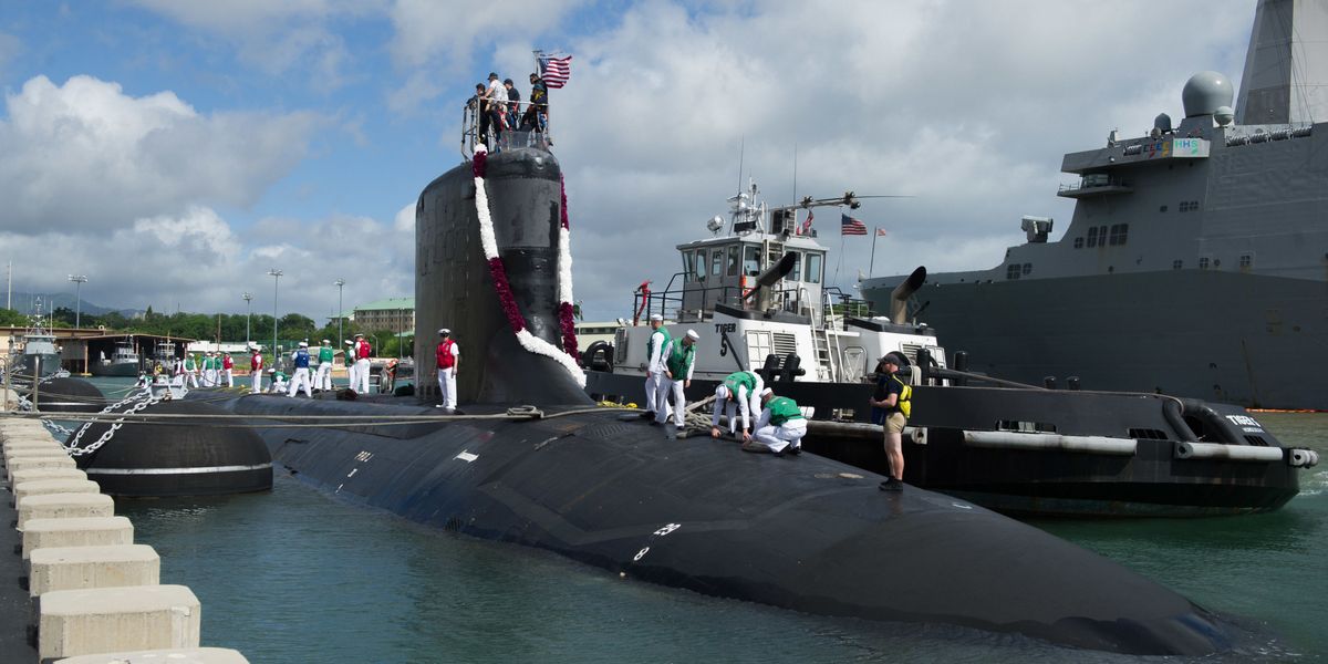 Navy Subs Can't Stop Losing Their Noise-Dampening Skins