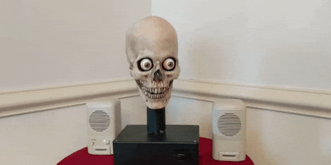 Win Next Halloween With a Talking Skull Powered by an Amazon Alexa Win Next Halloween With a Talking Skull Powered by an Amazon Alexa