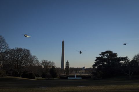 Helicopter in Washington, D.C.