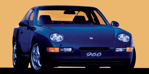 <p>The Porsche 968 was the ultimate evolution of the brilliant front-engine 944. It's only got a four-cylinder, but it displaces 3.0 liters and makes 236 horsepower. The 968 Turbo made an impressive 305 horsepower, but those are significantly harder to find. In general, 968s aren't all that plentiful, but at the time of writing, there's a <a href="http://www.ebay.com/itm/1994-Porsche-968-Coupe-2-Door-/182512050976?hash=item2a7e90e320:g:qhQAAOSwB-1Y4EPP&amp;vxp=mtr" target="_blank" data-tracking-id="recirc-text-link">handful under $20,000 listed on eBay</a>.</p>