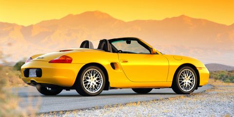 <p>Prices for air-cooled 911s have gone totally stratospheric, but the first Boxster is still incredibly affordable. Sure, it's not Porsche's prettiest car, and there were some quality issues early on, but it's got a fantastic chassis and enough power to exploit it. It's possible to find a <a href="http://www.ebay.com/itm/1997-Porsche-Boxster-2dr-Roadster-Manual-/182497183992?hash=item2a7dae08f8:g:~c0AAOSwpkFY5TSv&amp;vxp=mtr" target="_blank" data-tracking-id="recirc-text-link">good one for under $10,000</a>, which seems like a steal.</p>