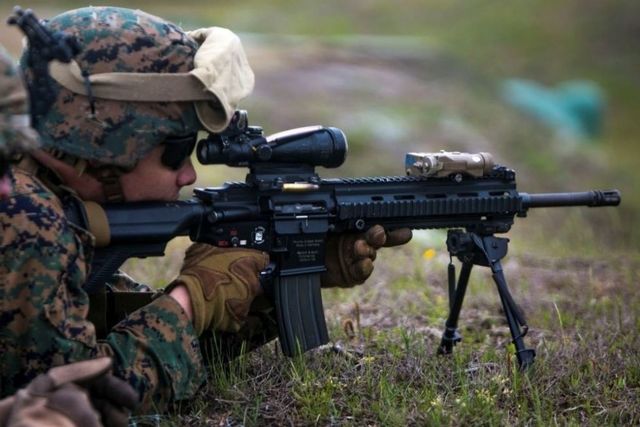 This is the scope chosen for the newest Marine Corps sniper rifle