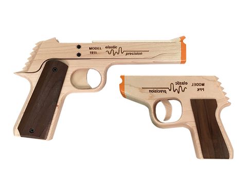 <p>You're on a solo mission. Your only objective? Annoy your coworkers. Your weapon of choice?&nbsp;<a href="https://shop.popularmechanics.com/sales/model-ppk-rubber-band-gun?utm_source=popularmechanics.com&amp;utm_medium=referral&amp;utm_campaign=model-ppk-rubber-band-gun&amp;utm_term=scsf-225400&amp;utm_content=a0x1a000001sLm2" target="_blank" rel="noopener noreferrer">A Rubber Band Gun</a>.&nbsp;This&nbsp;solid maple and walnut rubber band gun is&nbsp;handmade in the shape of James Bond's iconic Walther PPK.</p><p><strong data-redactor-tag="strong" data-verified="redactor">Buy now:&nbsp;</strong><a href="https://shop.popularmechanics.com/sales/model-ppk-rubber-band-gun?utm_source=popularmechanics.com&amp;utm_medium=referral&amp;utm_campaign=model-ppk-rubber-band-gun&amp;utm_term=scsf-225400&amp;utm_content=a0x1a000001sLm2" target="_blank" rel="noopener noreferrer"><strong data-redactor-tag="strong" data-verified="redactor">$19.99, formerly $24.99</strong></a></p>