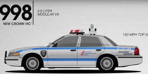 Land vehicle, Vehicle, Car, Police car, Ford crown victoria, Law enforcement, Police, Full-size car, Mid-size car, Ford, 