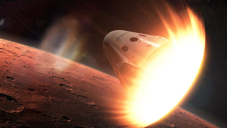 spacex is quitting its red dragon plan for landing on mars
