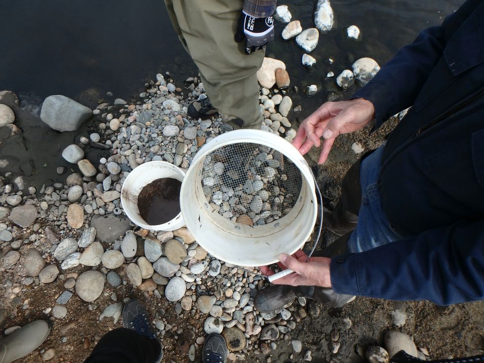 Human, Cup, Pebble, Rubble, Gravel, Natural material, Pottery, 