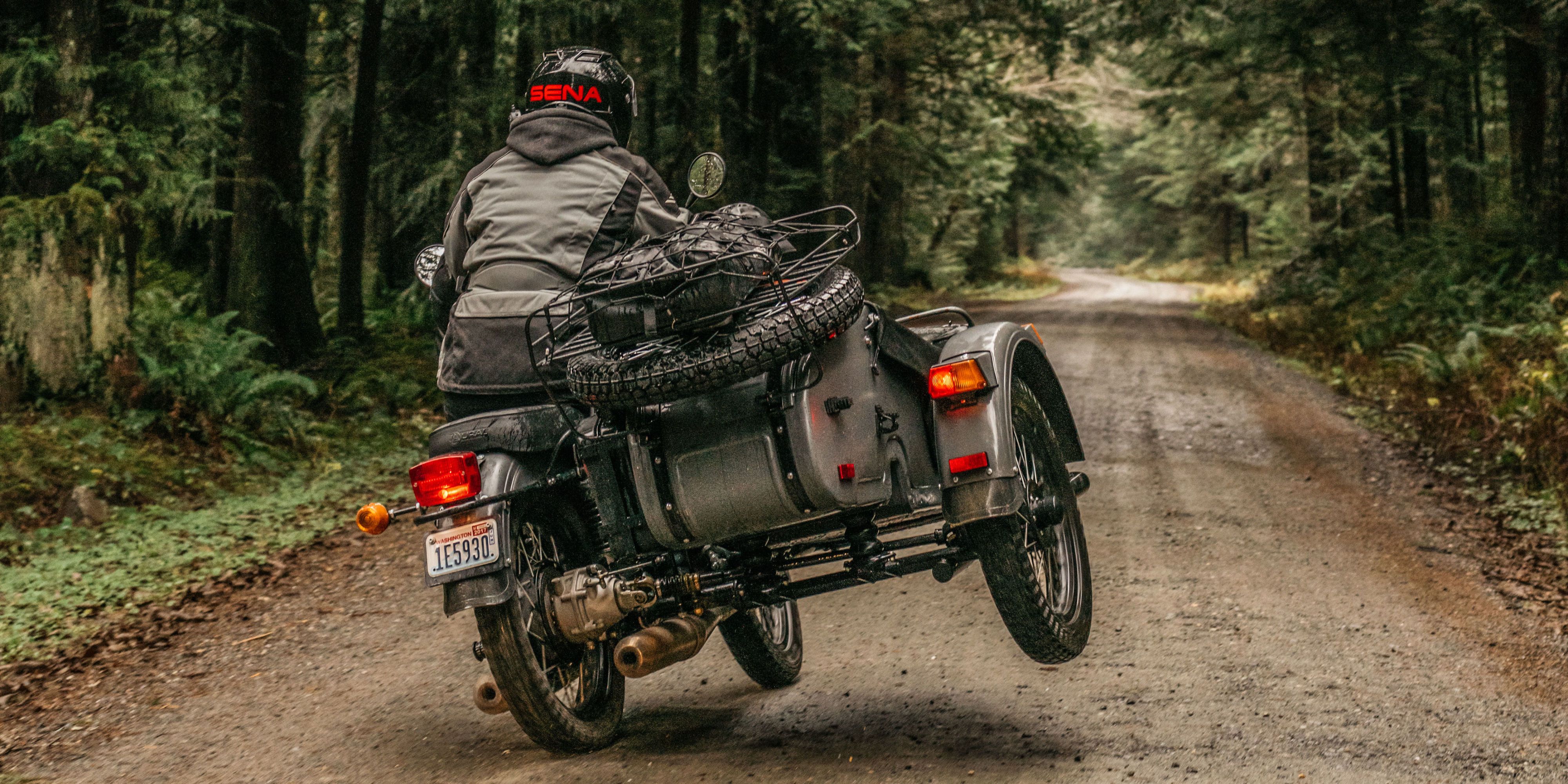 power wheels with sidecar