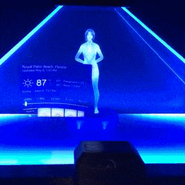  HALO Master Chief with Cortana Hologram - 12-Inch