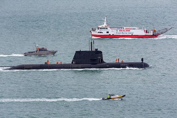 military submarine